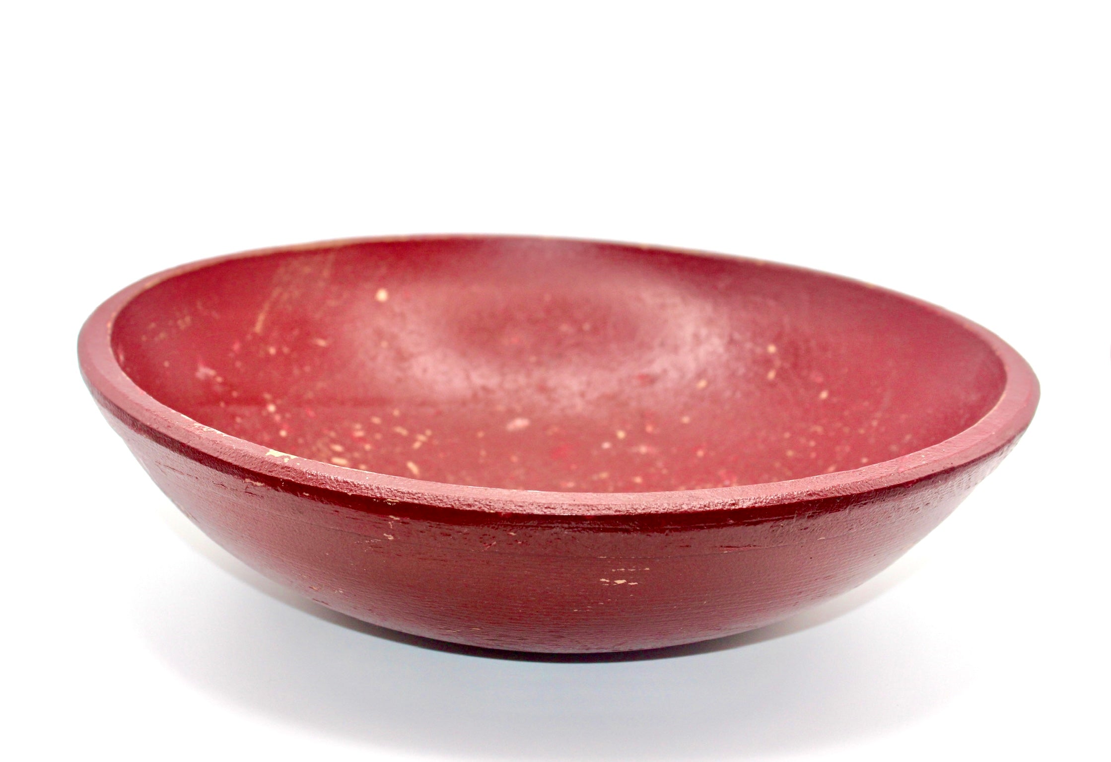 Red Wood Bowl