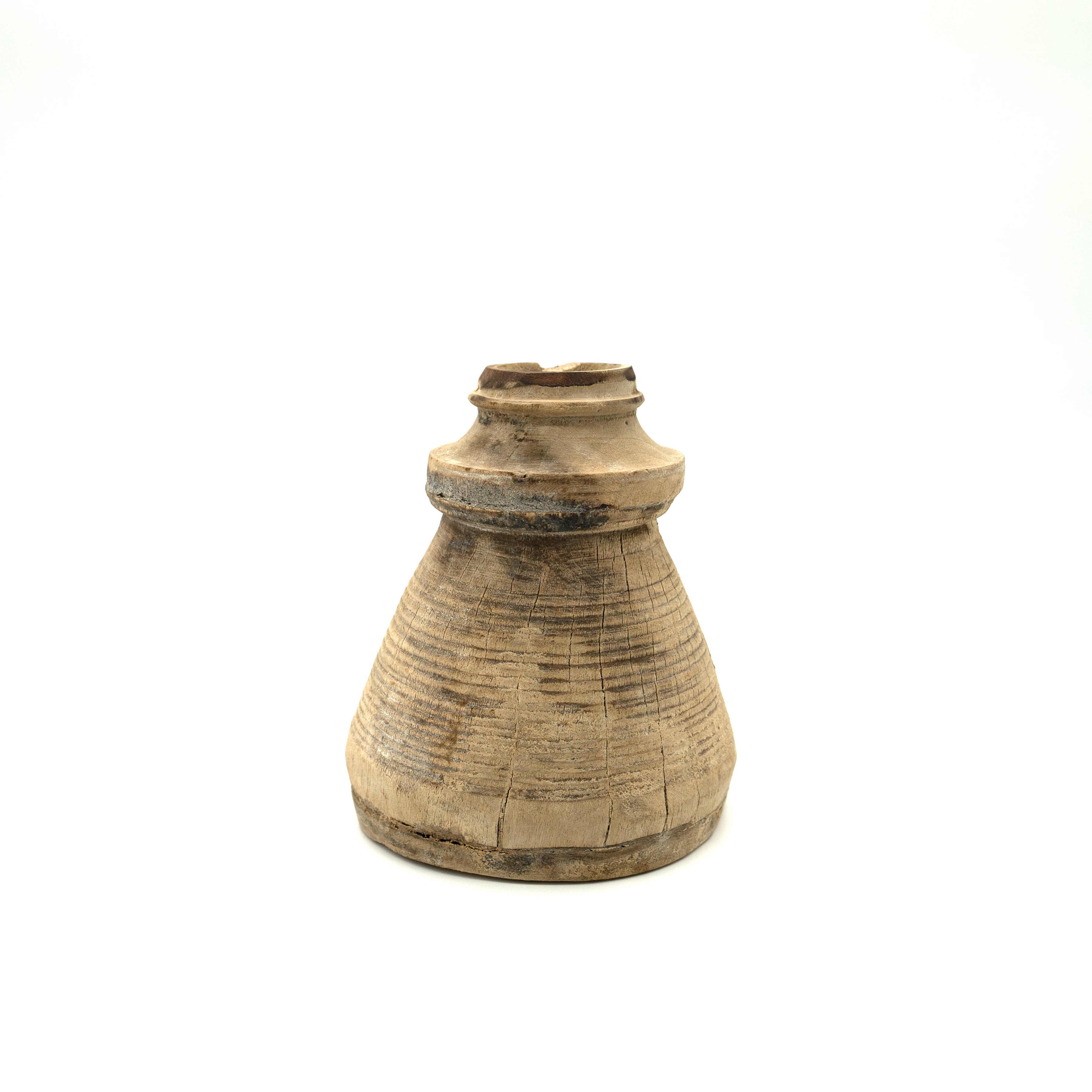 Rustic Wooden Vase